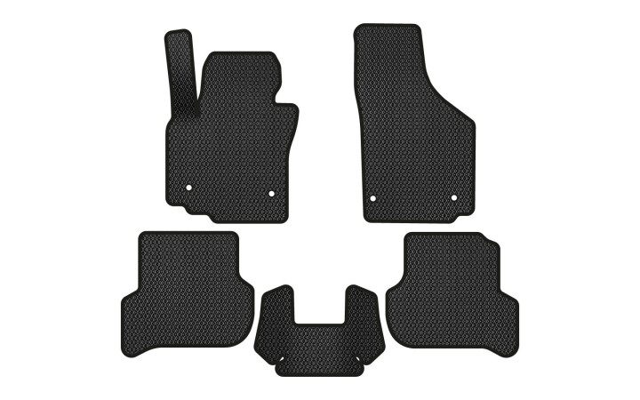 Коврики EVA в салон авто для Altea Seat 2005-2015 1 поколение Minivan EU EVAtech ST22003CV5AV2RBB (фото 1)