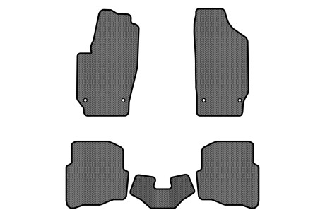 Килимки EVA в салон авто для Ibiza 6L Seat 2002-2008 3 покоління Htb EU EVAtech ST51138CG5AV4SGB