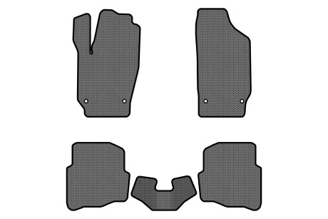 Килимки EVA в салон авто для Ibiza 6L Seat 2002-2008 3 покоління Htb EU EVAtech ST51138CV5AV4SGB