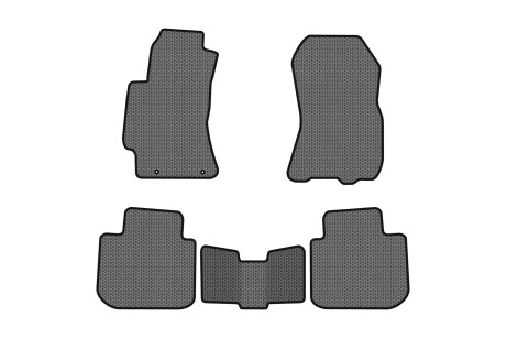 Коврики EVA в салон авто для Outback BM Subaru 2009-2014 4 поколения Combi EU EVAtech SU11046CB5LA2SGB