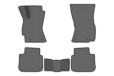Коврики EVA в салон авто для Outback BS Subaru 2014-2019 5 поколения Combi USA EVAtech SU11521CD5LA4SGB