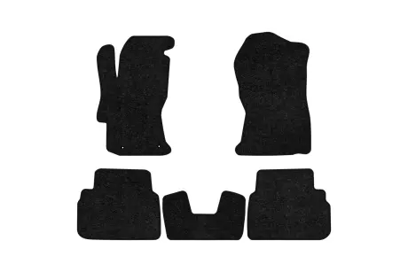 Ворсові килимки Standard в салон авто для Subaru Impreza (GT) 2016 5 покоління Htb USA чорний кант EVAtech SU13370C5LA2VEB