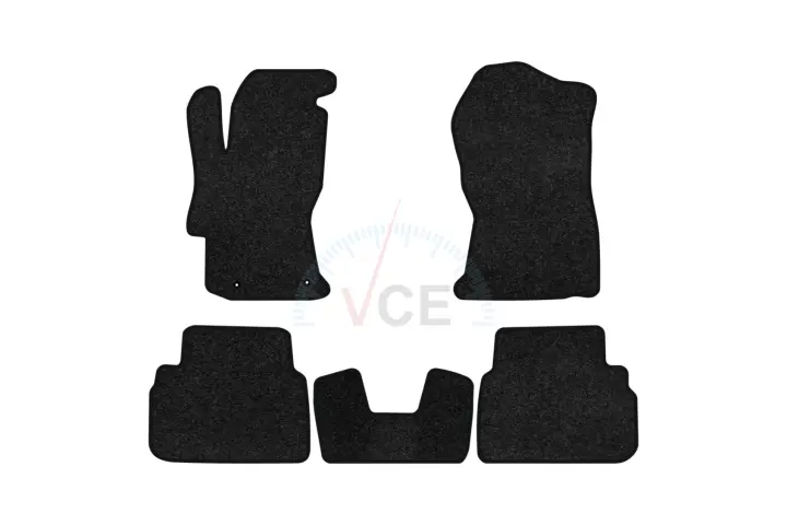 Ворсові килимки Premium в салон авто для Subaru Impreza (GT) 2016 5 покоління Htb USA чорний кант EVAtech SU13370C5LA2VPB (фото 1)