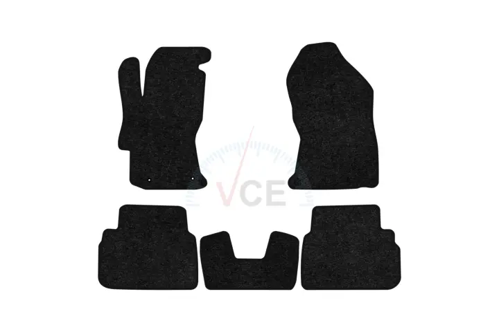 Ворсовые коврики Standard в салон авто для Subaru Impreza (GT) 2016 5 поколения Htb USA черный кант EVAtech SU13370CV5LA2VEB (фото 1)