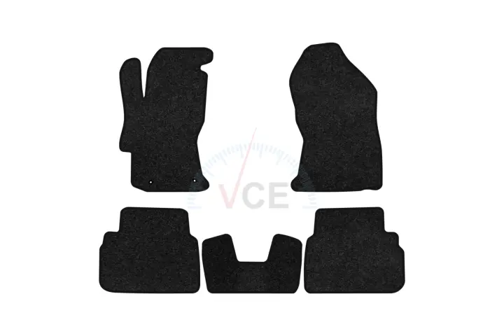 Ворсові килимки Premium в салон авто для Subaru Impreza (GT) 2016 5 покоління Htb USA чорний кант EVAtech SU13370CV5LA2VPB (фото 1)