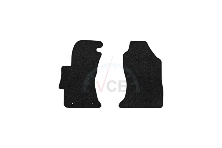 Ворсові килимки Premium в салон авто для Subaru XV (GT) 2017-2023 2 покоління SUV EU чорний кант EVAtech SU21656AG2LA2VPB (фото 1)