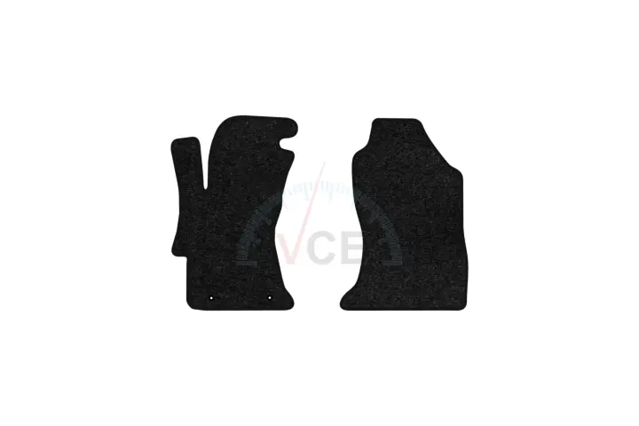 Ворсові килимки Standard в салон авто для Subaru XV (GT) 2017-2023 2 покоління SUV EU чорний кант EVAtech SU21656AV2LA2VEB (фото 1)