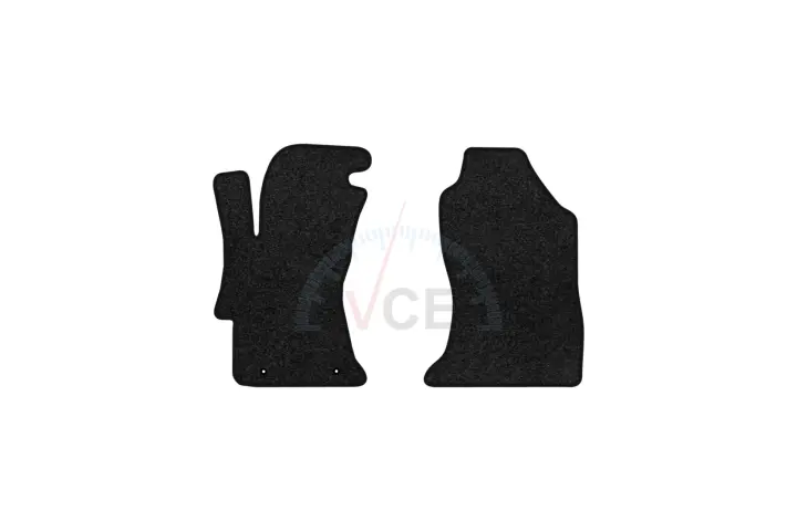 Ворсові килимки Premium в салон авто для Subaru XV (GT) 2017-2023 2 покоління SUV EU чорний кант EVAtech SU21656AV2LA2VPB (фото 1)