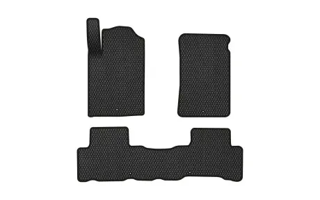 Коврики EVA в салон авто для Rexton Y250 Restyling 4 clips SsangYong 2006-2012 1 поколение SUV EU EVAtech SY12368Z3LA4RBB