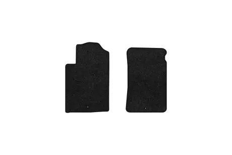 Ворсові килимки Premium в салон авто для SsangYong Rexton (Y200) (4 clips) 2001-2006 1 покоління SUV EU чорний кант EVAtech SY13783AB2LA2VPB