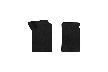 Ворсові килимки Premium в салон авто для SsangYong Rexton (Y200) (4 clips) 2001-2006 1 покоління SUV EU чорний кант EVAtech SY13783AD2LA2VPB