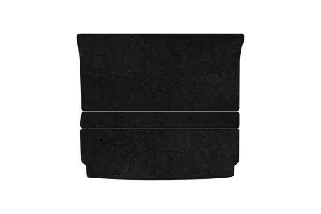 Ворсовый коврик Standard в багажнике авто для SsangYong Rexton W (Y290) 7 seats Restyling 2012-2017 1 поколение SUV EU черный кант EVAtech SY43604BE3VEB