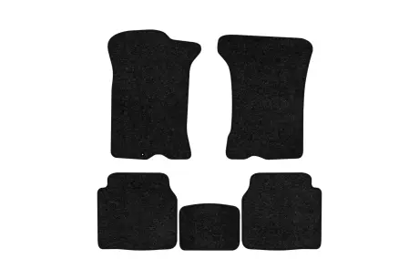 Ворсовые коврики Standard в салоне авто для Suzuki Swift (MA) 1995-2004 3 поколения Htb EU черный кант EVAtech SZ42851C5LA1VEB