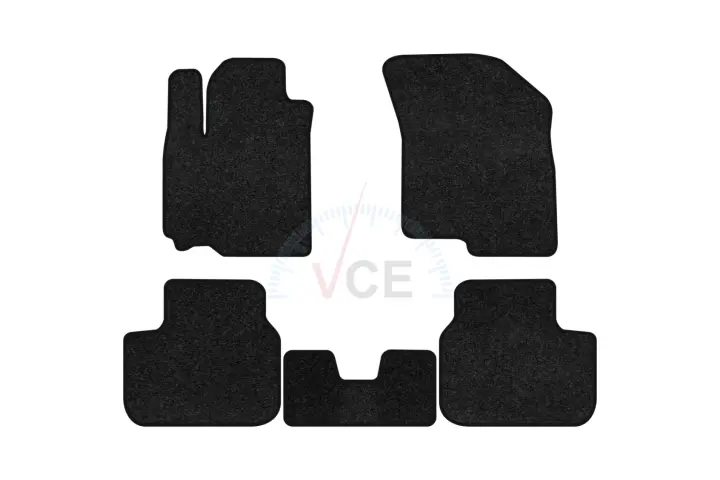 Ворсовые коврики Premium в салоне авто для Suzuki Swift (AZG) 2010-2017 5 поколения Htb EU черный кант EVAtech SZ51773CV5VPB (фото 1)