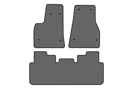 Коврики EVA в салон авто для Model S Tesla 2012 1 поколение Liftback USA EVAtech TA12705ZG3BW8SGB