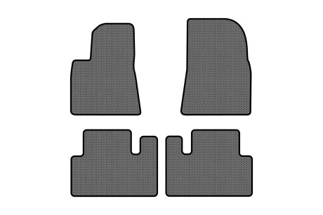 Коврики EVA в салон авто для Model 3 Restyling Tesla 2020 1 поколение Sedan USA EVAtech TA13739PBC4SGB