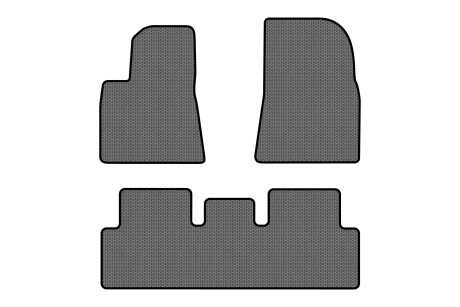 Коврики EVA в салон авто для Model 3 Restyling Tesla 2020 1 поколение Sedan USA EVAtech TA13739ZB3SGB