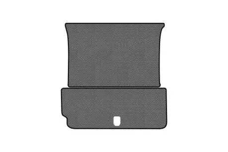 Коврик EVA в багажник авто для Model X 7 seats Tesla 2015-2017 1 поколение SUV USA EVAtech TA1672BE2RGB