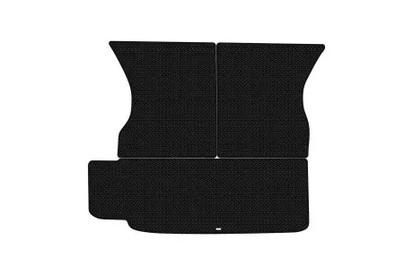Коврик EVA в багажник авто для Model X 6 seats Restyling Tesla 2021 1 поколение SUV USA EVAtech TA43889BE3KBB