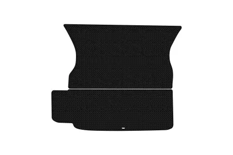 Коврик EVA в багажник авто для Model X 6 seats Restyling Tesla 2021 1 поколение SUV USA EVAtech TA43889BG2KBB