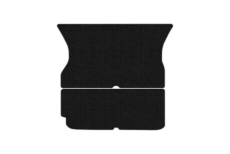 Коврик EVA в багажник авто для Model X 5 seats Restyling Tesla 2021 1 поколение SUV USA EVAtech TA44288BE2KBB