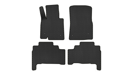 Килимки EVA в салон авто для Land Cruiser 200 7 seats Toyota 2007-2013 1 покоління SUV EU EVAtech TY31619PC4LA4RBB