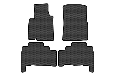 Килимки EVA в салон авто для Land Cruiser 200 7 seats Restyling Toyota 2013-2021 1 покоління SUV EU EVAtech TY31634PBC4SBB