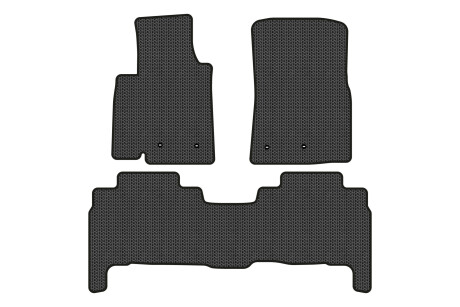 Килимки EVA в салон авто для Land Cruiser 200 7 seats Restyling Toyota 2013-2021 1 покоління SUV EU EVAtech TY31634ZB3TL4SBB