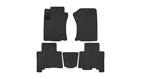 Килимки EVA в салон авто для Land Cruiser Prado 150 7 seats Toyota 2009-2013 4 покоління SUV EU EVAtech TY31919C5TL2RBB