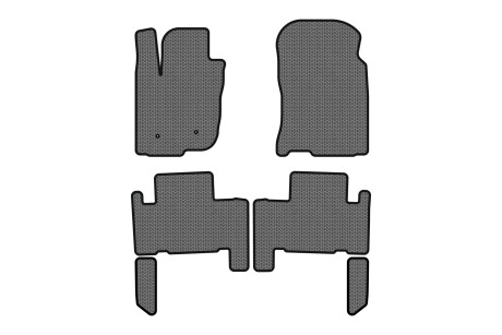 Коврики EVA в салон авто для RAV4 CA30W Toyota 2005-2010 3 поколения SUV EU EVAtech TY3254PC6LA2SGB