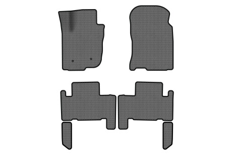 Коврики EVA в салон авто для RAV4 CA30W Toyota 2005-2010 3 поколения SUV EU EVAtech TY3254PDC6LA2SGB