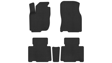 Килимки EVA в салон авто для RAV4 XA40 closed threshold Restyling Toyota 2016-2018 4 покоління SUV USA EVAtech TY33625C5TL2RBB