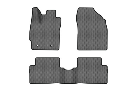 Килимки EVA в салон авто для Auris E150 FWD 5-doors MT Toyota 2006-2012 1 покоління Htb EU EVAtech TY3654ZE3TL2SGB