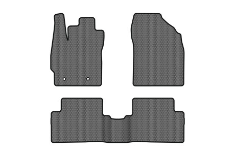 Килимки EVA в салон авто для Auris E150 FWD 5-doors MT Toyota 2006-2012 1 покоління Htb EU EVAtech TY3654ZV3TL2SGB