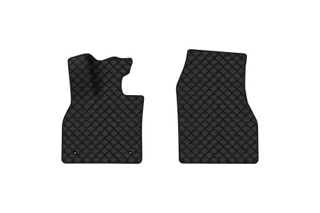 Коврики из экокожи ECO в салон авто передние для bZ4X EA10 Toyota 2022 1 поколение SUV EU EVAtech TY43774AD2TL2BBB