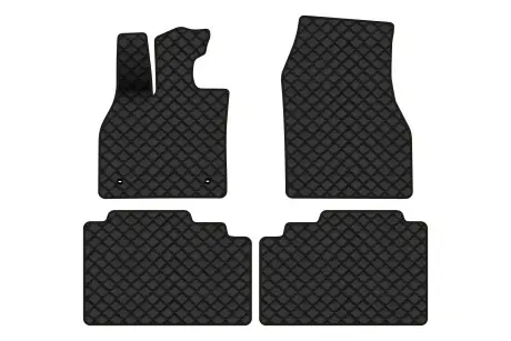 Коврики из экокожи ECO в салон авто для bZ4X EA10 Toyota 2022 1 поколение SUV EU EVAtech TY43774PC4TL2BBB