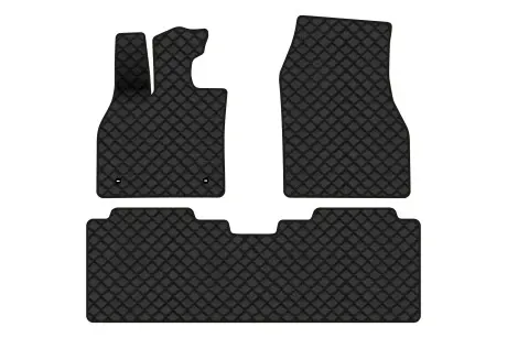 Коврики из экокожи ECO в салон авто для bZ4X EA10 Toyota 2022 1 поколение SUV EU EVAtech TY43774Z3TL2BBB