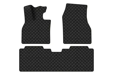 Коврики из экокожи ECO в салон авто для bZ4X EA10 Toyota 2022 1 поколение SUV EU EVAtech TY43774ZD3TL2BBB