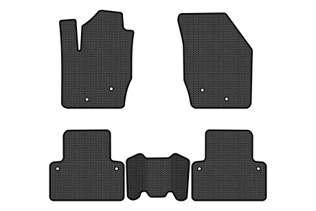 Килимки EVA в салон авто для XC90 Volvo 2002-2014 1 покоління SUV EU EVAtech VV1587CV5VL8SBB