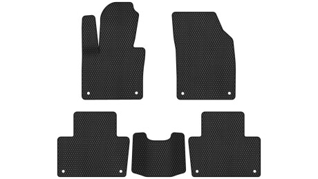 Килимки EVA в салон авто для XC90 5 seats Volvo 2014-2020 2 покоління SUV EU EVAtech VV33702CV5VL8RBB