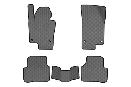 Коврики EVA в салон авто для CC Restyling Volkswagen 2012 1 поколение Sedan USA EVAtech VW11377CH5AV4SGB