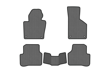 Коврики EVA в салон авто для CC Restyling Volkswagen 2012 1 поколение Sedan USA EVAtech VW11377CS5AV4SGB