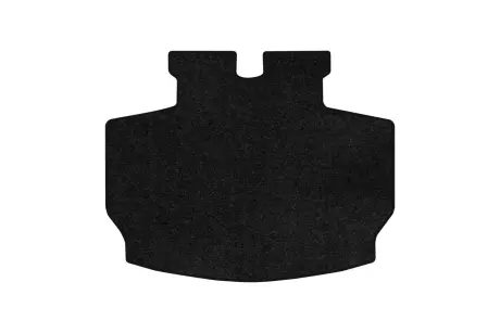 Ворсовый коврик Standard в багажник авто для Volkswagen Beetle 2011-2019 2 поколения Cabrio EU черный кант EVAtech VW11636B1VEB