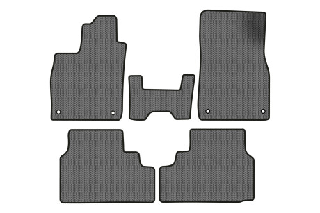 Коврики EVA в салон авто для ID.4 X Volkswagen 2020 1 поколение SUV EU EVAtech VW12046PBC5AV4SGB