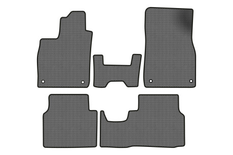 Коврики EVA в салон авто для ID.4 X Volkswagen 2020 1 поколение SUV EU EVAtech VW12046PBR4AV4SGB