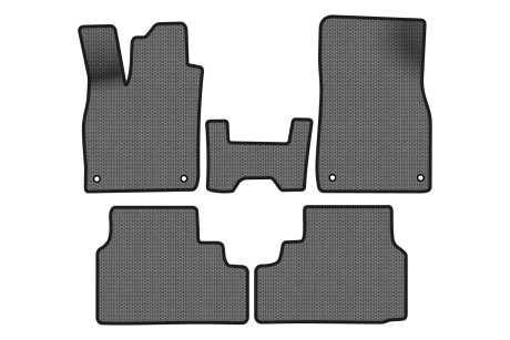 Коврики EVA в салон авто для ID.4 X Volkswagen 2020 1 поколение SUV EU EVAtech VW12046PC5AV4SGB