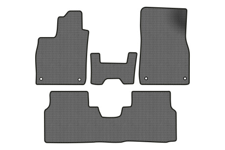 Коврики EVA в салон авто для ID.4 X Volkswagen 2020 1 поколение SUV EU EVAtech VW12046ZB4AV4SGB