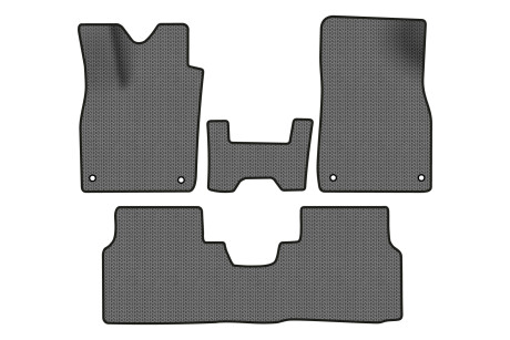 Коврики EVA в салон авто для ID.4 X Volkswagen 2020 1 поколение SUV EU EVAtech VW12046ZD4AV4SGB