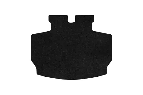 Ворсовый коврик Standard в багажник авто для Volkswagen Beetle 2011-2019 2 поколения Cabrio USA черный кант EVAtech VW13560B1VEB