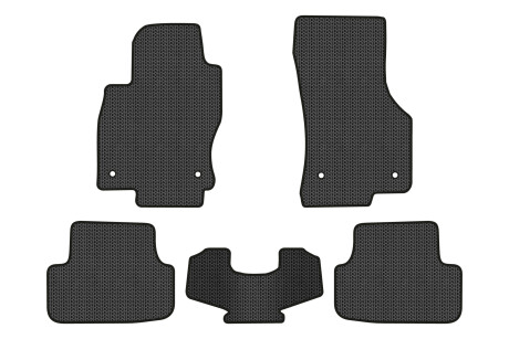 Килимки EVA в салон авто для Golf VII Volkswagen 2012-2020 7 покоління Htb USA EVAtech VW14517CM5AV4SBB